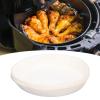 100PCS 6 3 inch Round a ir Fryer Tissue Liners for a ir Fryer, a ir Fryer dispo Tissue Liner, Non Stick, Oil Proof, Food Grade Tissue Liner for Baking Roasting Microwave, a ir Fryer dispo Pape view 1