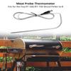 2 Pack Temperature Meat Probe Replacement Fits for Rec tec Wood Pellet Grill, Recteq Grill Accessories, with 2 BBQ Thermometer Probe Holder Clip view 2