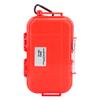 Hard Storage Case, Airtight Shockproof Protective Organizer for Outdoor Travel ABS Red 19 x 12 x 5 cm 1 Pack with Detachable Rubber Pad and Stainless Steel Fittings view 4