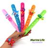 PAITUEND Marine Life Slap Bracelets Party Favors for Teens(6pack)-Jellyfish/Crab/Shark/Starfish/Turtle/Seahorse Goodie Bag Stuffers for Teens Marine Life Theme Party Supplies Carnival Prizes Suit view 4