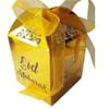 Froiny Eid Mubarak Party Favor Bags 50pcs Eid Mubarak Paper Bags with Ribbon Eid Sweet Candy Gift Bags for Muslim Ramadan Party Decor view 2