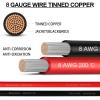 NOVINO Trolling Motor Battery Cable Extension Wire Kit-10 Feet 8 Gauge Wire view 2