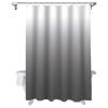 Abstract Art Fabric Shower Curtain Set With Hooks - Luxury Grey White Waterproof Polyester Bathroom Accessory, 72x72 Inch view 1