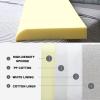 ZZYK Upholstered Headboards, Bed Backboard Headboards for Queen Size Bed, Dorm Bed Bench Bedroom Cotton and Linen Headboard Use with Headboard,H,53.1"/135cm view 3