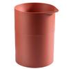 DFDFSFG Trash Can Two-Color Trash Can Wastebasket with HandleDetachable Garbage Can Without LidPlastic Open Top Garbage Bin for Bedroom Kitchen Wastebasket (Color : Red) view 1