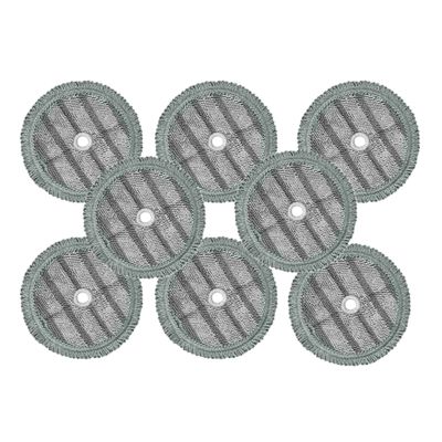 BOLKA Vacuum Cleaner Parts 8 Pcs Mop Pad for LG Steam Mop Microfiber Cleaning Cloth Replacement Compatible with LG Steam Mopping Accessories Sweeping Robot