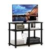Furinno Romain Turn-N-Tube Stand for TV up to 40 Inch, 40-Inch, Espresso/Black view 1