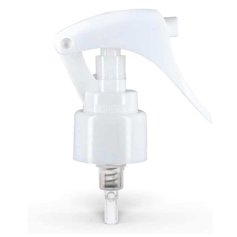 uh*Roh*Muh 24/410 Mini Trigger Sprayer (Pack of 25) White - Smooth Skirt Design, Easy Fit, Adjustable Spray Nozzle - Perfect for DIY, Home, and Garden Use