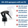 uh*Roh*Muh 24/410 Mini Trigger Sprayer (Pack of 25) White - Smooth Skirt Design, Easy Fit, Adjustable Spray Nozzle - Perfect for DIY, Home, and Garden Use view 4