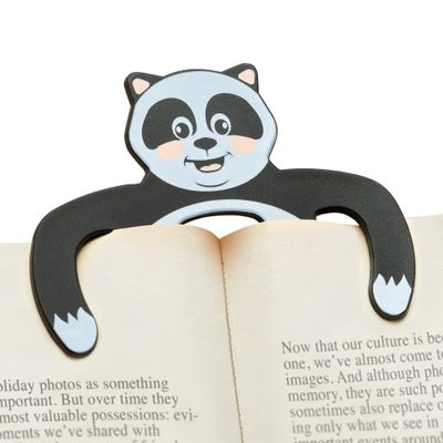 Page Pals Bookmark Bookholder | Page Holder | Music Holder Clip | Music Paper Holder | Magazine, Cookbook | Reading in Bed at Home | Office, Desk, Kitchen Use | Novelty Reading Gift Idea (Panda)
