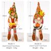 2 Pack Fall Decor Thanksgiving Decorations Harvest Gnome Plush Doll Elf Dwarf Doll Figurine with Maple Leaves Sunflower Autumn Decor for Festival Gifts (Harvest Gnome E) view 4
