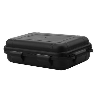 POCREATION Shockproof Storage Container for Outdoor Gear, Lightweight Case for Camping & Hiking, S-Black