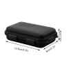 POCREATION Shockproof Storage Container for Outdoor Gear, Lightweight Case for Camping & Hiking, S-Black view 3