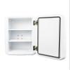 Danby DBMR02624WD43 7.4L Mini Fridge with Mirror & Light in White LED light digital display touch activated 7.4 L / 0.26 cu.ft. capacity view 3