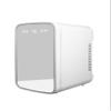 Danby DBMR02624WD43 7.4L Mini Fridge with Mirror & Light in White LED light digital display touch activated 7.4 L / 0.26 cu.ft. capacity view 4