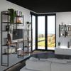 Clever Modular Organizational Storage Open Shelving System for Any Room Kitchen Bathroom Living Room Closet and Office (26 5/16" Height X 7 7/8" Depth) view 2