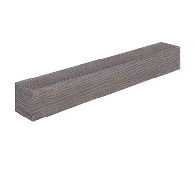 Pearl Mantels ARYB60NCL Non-Combustible Mantel Shelf, Little River, 60" L x 9" D x 5" H
