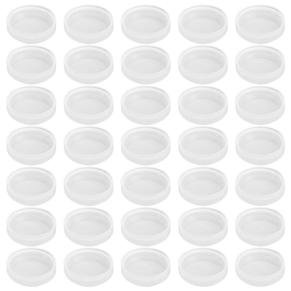 Cabilock 50pcs Sealing Lids for Iron Drums Oil Covers Seal Caps for Tight Closure for Storage and