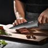 aisyoko Damascus Chef Knife 8 Inch Sharp Kitchen Knife Japan VG-10 Stainless Steel Carbon Ultra Sharp Kitchen Cooking Knife, Ergonomic G10 Handle Deluxe Gift Box view 3