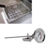 Instant Read Meat Thermometer, Oil Thermometer Deep Fry High Temperature Resistance Cooking Thermometer Stainless Steel for Coffee Drinks BBQ view 4