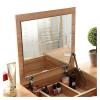 Dressing Table Wood Dressing Table Bedroom Multifunctional Clamshell Mini Dressing Table Small Apartment Dressing Table With Makeup Mirror Dressing Table + Makeup Stool Vanity Table ( Color : B ) view 4