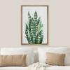 SIGNWIN Framed Canvas Print Wall Art Set Southwest Tropical Desert Striped Snake Plant Floral Botanical Photography Realism Nature Rustic Colorful for Living Room, Bedroom, Office - 16"x24" Natural view 3