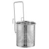 Operitacx Stainless Steel Hot-Pot Hanging Basket 6.49 Inch Hot Pot Strainer Basket for Noodles Dumplings Easy Clean Kitchen Tool view 1