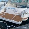 Boat EVA Faux Teak Decking Floor Compatible with 2002 Cruiser Yachts 3470 Express Swim Platform Cockpit Pad Boat EVA Teak Floor view 3