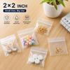 1000Pcs Mini Zip Bags 2 x 2 Inches | Small Zip Bags | Small Plastic Bag | Jewelry Baggies| Plastic Bag for Jewelry | Little Baggies view 2