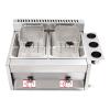 6Lx2 Commercial Gas Deep Fryer, Dual Tank LPG Tabletop Fryer with Independent Controls, 430 Stainless Steel for Restaurant, Fast Food Snack Shop, Energy-Saving & Easy to Clean view 1