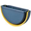 DFDFSFG Trash Can Hanging Kitchen Trash Can Without LidOver-Cabinet Plastic Garbage Can Foldable Garbage Bin for Collecting Food Scraps Wastebasket (Color : Blue) view 1