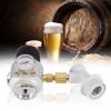 3/8 Inch Mini CO2 Regulator 0-30 PSI with Ball Lock Disconnect - Portable Gas Pressure Regulator for Homebrew Beer Kegging, Soda Maker view 3
