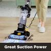 EUREKA PowerSpeed Lightweight Powerful Upright Vacuum Cleaner for Carpet and Hard Floor, Pet Turbo, Black,Yellow view 2