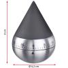 Westmark Timer, Acrylonitrile Butadiene Styrene Stainless Steel, Presentia view 4