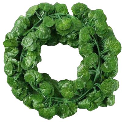 QIAOH Artificial Ivy Garland Hanging Vines 12 Pack, Artificial Vines for Room Decor, Fake Ivy Garland Artificial Ivy Leaves Hanging Vine Plant for Wall Decor Indoor Outdoor Decor