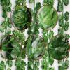 QIAOH Artificial Ivy Vines 24 Pack, Fake Ivy Leaves Artificial Ivy, Artificial Ivy Garland, Ivy Wall Decor, Ivy Garland Greenery Vines for Bedroom Decor Ivy Vines for Room Wall Decor view 2