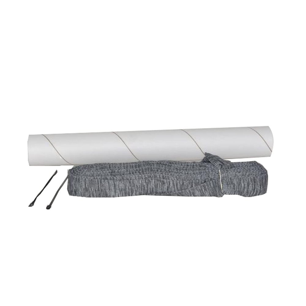 30Ft Grey with Zip Tie Hose Sock with Tube For Replacement Part For Fit All Vacuum Cleaner # compare to part 06-1003-02