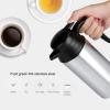 12V 750ml Stainless Steel Electric Car Kettle Heating Cup Coffee Mug Travel Water Bottle with DC12V Charger for Tea Coffee Milk Making, Car Water Heater, Car Water Heater, 12V 750ml Stainless Ste view 4