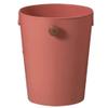 DFDFSFG Trash Can Small Trash Can Without LidPlastic Garbage Can with Dual CompartmentsRound Garbage Bin for Living RoomsBedroomsKitchen Wastebasket (Color : Large-red) view 1