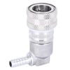 EVTSCAN Homebrew Beer Stainless Steel Ball Lock Beer Keg Coupler Gas Quick Connector Dispenser view 3