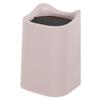DFDFSFG Trash Can Cute Mini Trash Can with Swing-Close LidPlastic Garbage Can for Desktop Coffee TableRectangular Garbage Bin with Double Bucket Wastebasket (Color : Pink) view 1