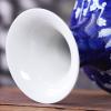Chinese Blue and White Vase Antique Handmade Ceramic Flower Vase, Blue & White Porcelain Egg-Shell Porcelain Jar, Ideal Gift for Weddings, Party, Table, Living Room view 4
