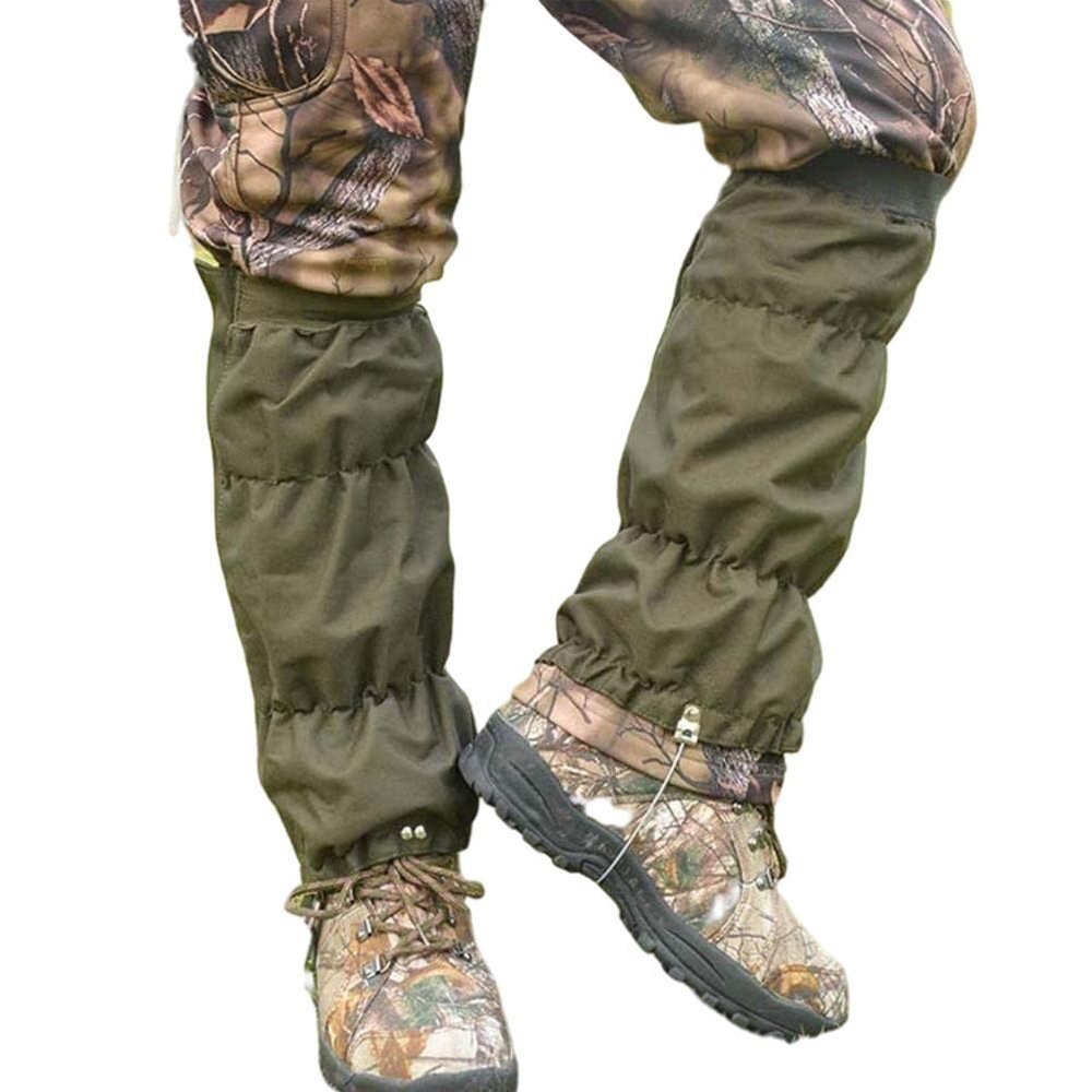 MIXCUT Snake Gaiters, for Lower Legs, Outdoor Hiking Hunting Snow Sand Waterproof Boots Cover Legging Gaiters Fit for Men & Women, Adjustable Size