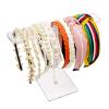 Bigfety Acrylic Headband Holder, Hair Accessories Organizer Clear Stand for Girls view 1