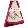 Hallmark Keepsake 2022, Cardinal Couple Christmas Tree Skirt view 3