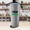 Accountant Stainless Edition Viking Tumbler 20oz - I Hear Invoices - Accounting Spreadsheet Audit Auditor office work cpa engineer tax finance administrative email view 3