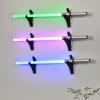 BYTOTU Lightsaber Rack - Black Plexiglass Lightsaber Holder view 1