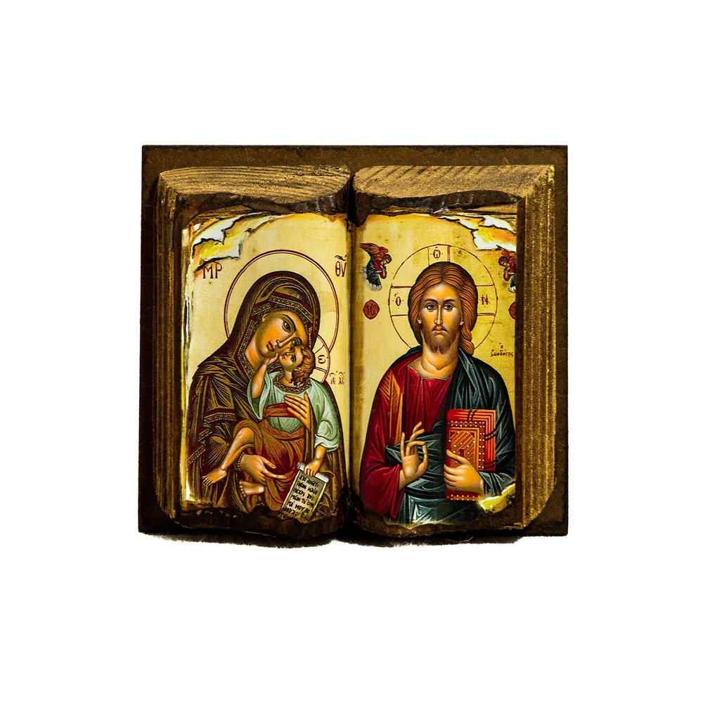 20 pcs Custom Bomboniera Martyrika Wedding Baptism Christening Favors Icon