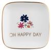 Kamra, Flora Square Trinket Tray Small OH Happy Day view 1