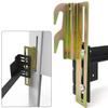 2Pcs #711 Bolt-On to Hook-On Bed Frame Conversion Brackets view 1